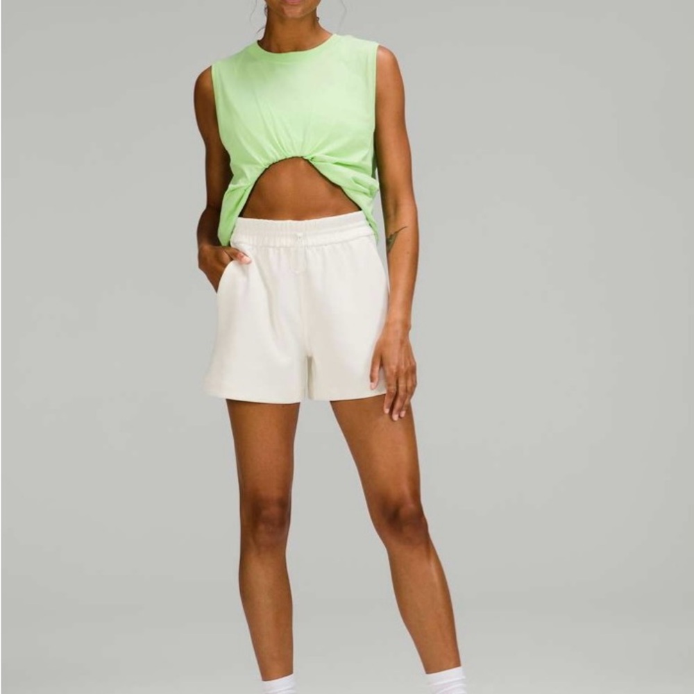 Lululemon EUC All Yours Tank Scream Lime Green